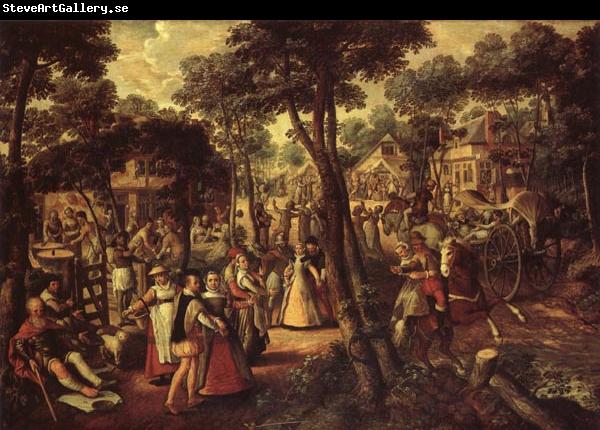 Joachim Beuckelaer A Village Celebration